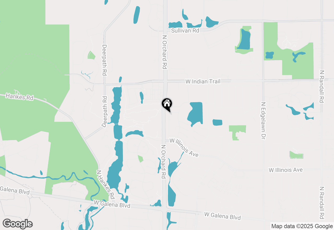 Map of 912 Shady Lane, Aurora, IL 60506