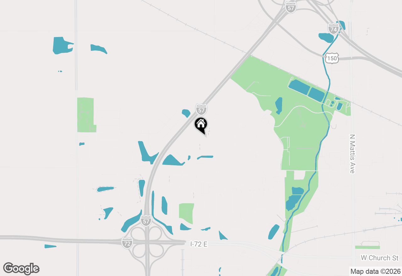 Map of 3109 Sharon Drive, Champaign, IL 61822