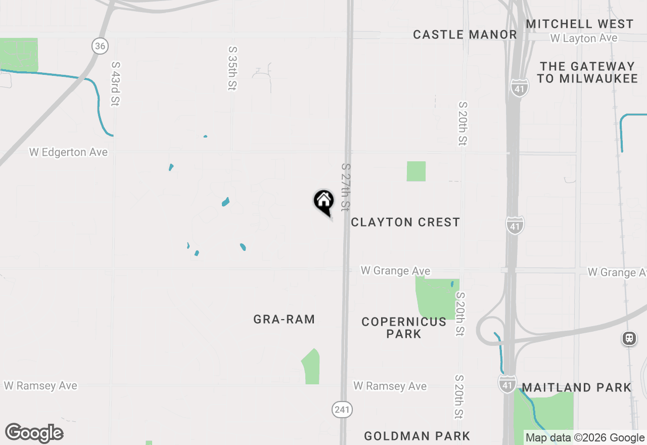Map of 5333 S 28th St, Greenfield, WI 53221