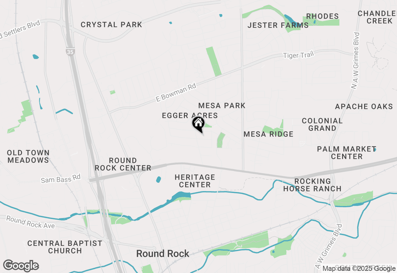 Map of 600 Karolyn Dr, Round Rock, TX 78664