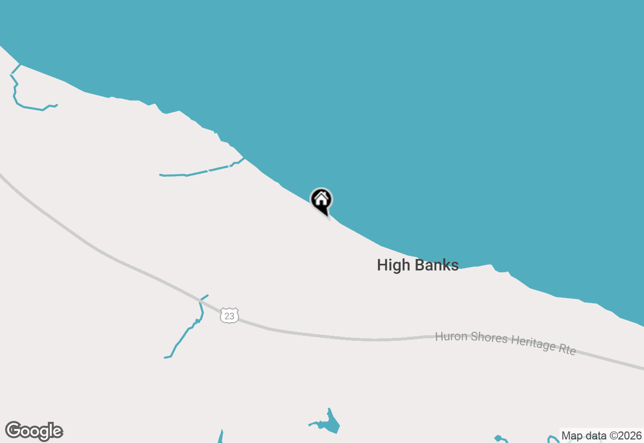 Map of 10895 Huron Trl, Cheboygan, MI 49721