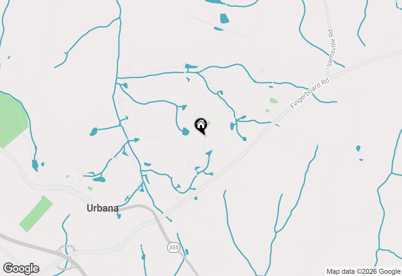 Map of 3938 Addison Woods Road, Frederick, MD 21704