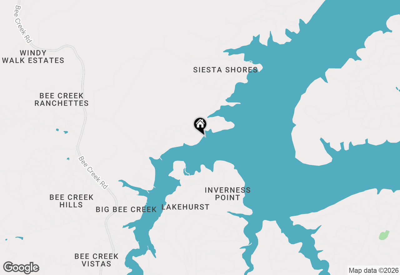Map of 20005 Rod And Gun Club Rd, Spicewood, TX 78669