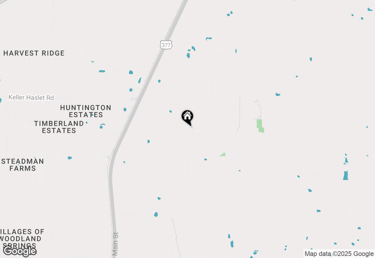 Map of 433 Silver Chase Drive, Keller, TX 76248