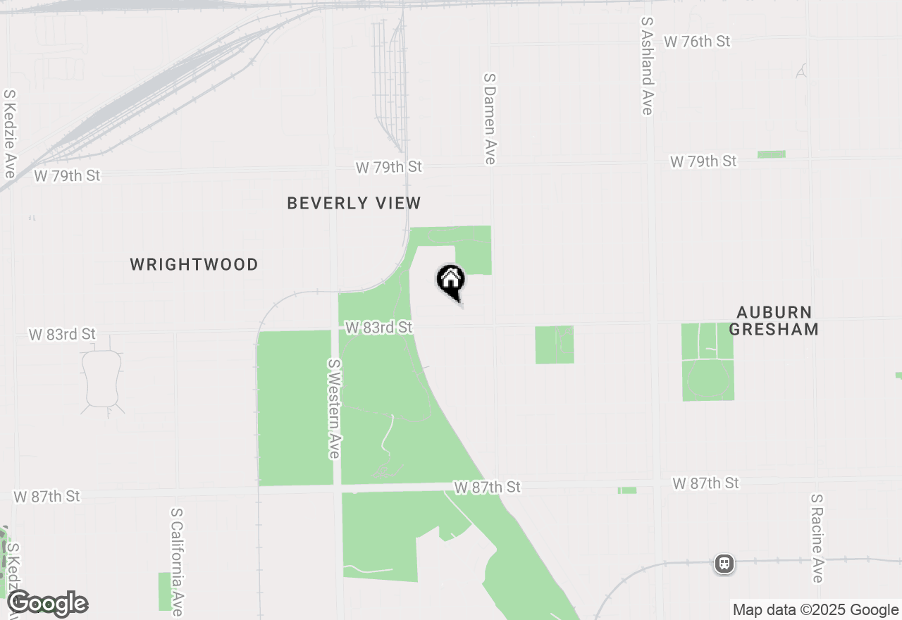 Map of 2101 W 82nd Place, Chicago, IL 60620