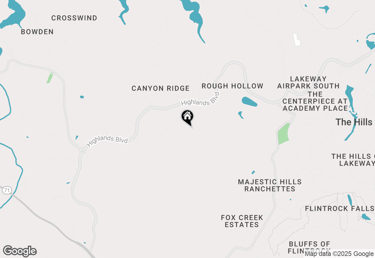 Map of 216 Vista Village Cv, Austin, TX 78738