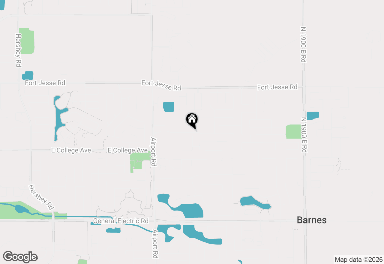 Map of 0 Eagle Crest Road, Bloomington, IL 61704