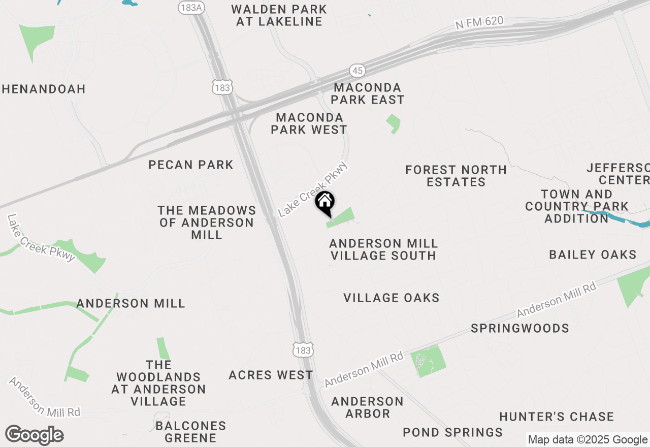 Map of 12900 Hymeadow Dr #A, Austin, TX 78729