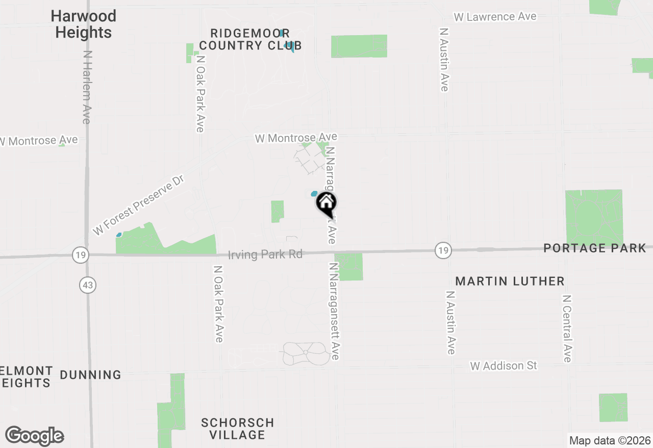 Map of 4106 N Narragansett Avenue #507, Chicago, IL 60634