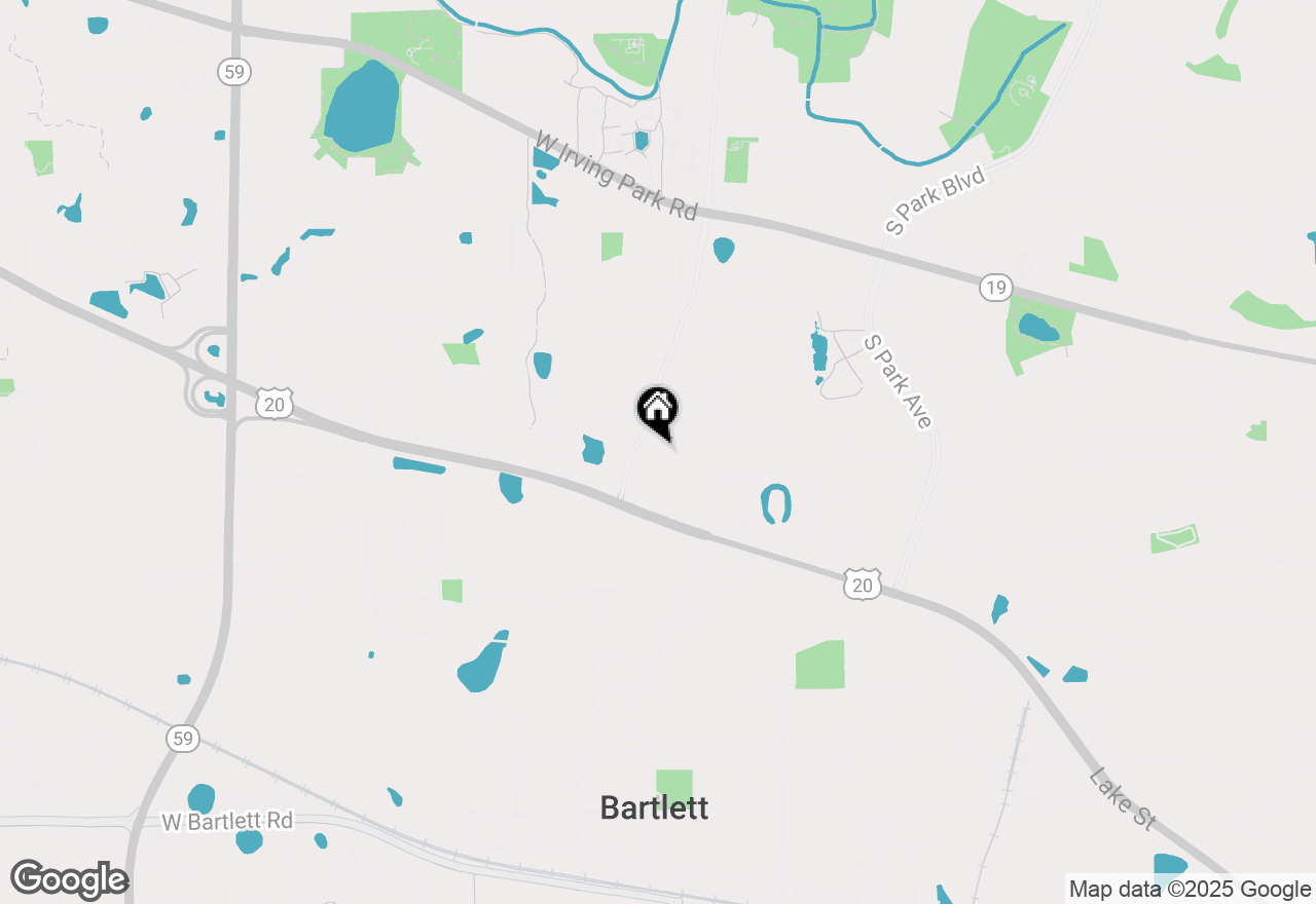 Map of (Address confidential), Streamwood, Illinois 60107