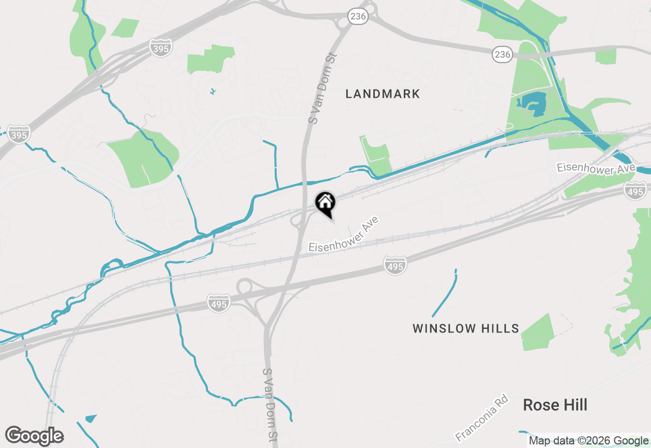 Map of 904 Harrison Circle, Alexandria, VA 22304