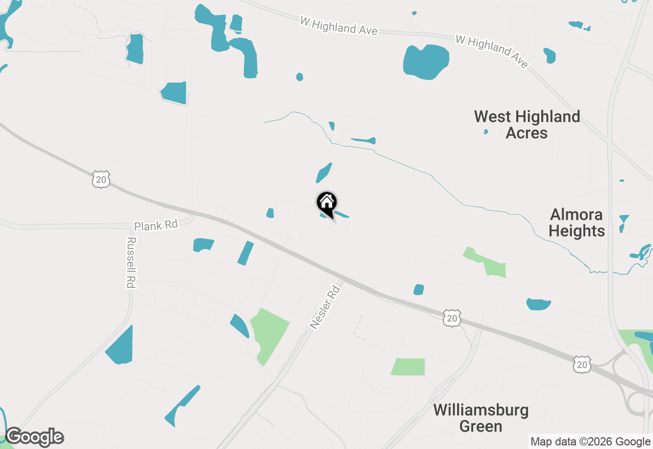 Map of 3390 Cameron Drive, Elgin, IL 60124