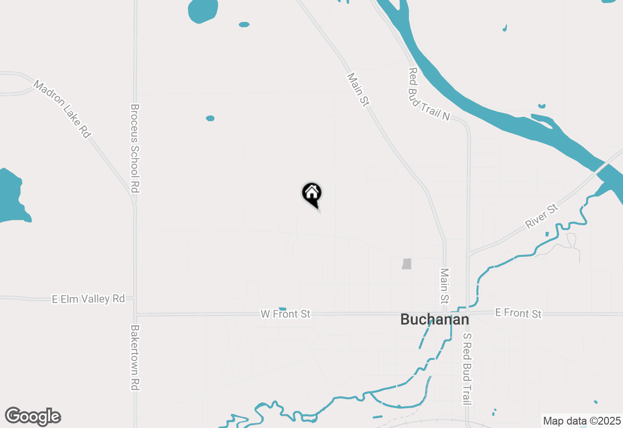 Map of 507 Middleton Court, Buchanan, MI 49107