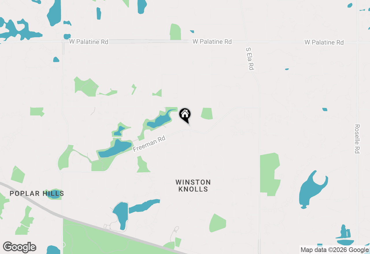 Map of 940 Freeman Road, Hoffman Estates, IL 60192