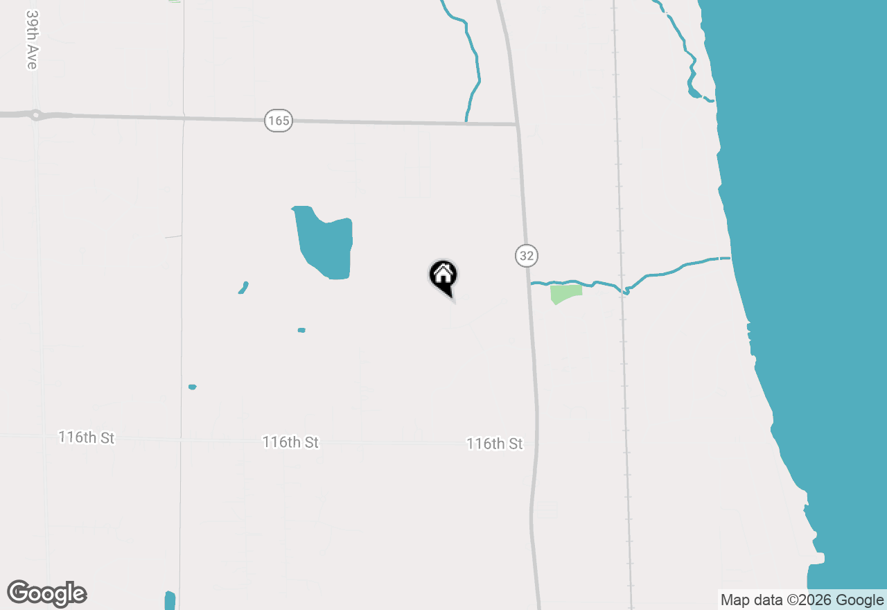 Map of 10974 14th Ct, Kenosha, WI 53158