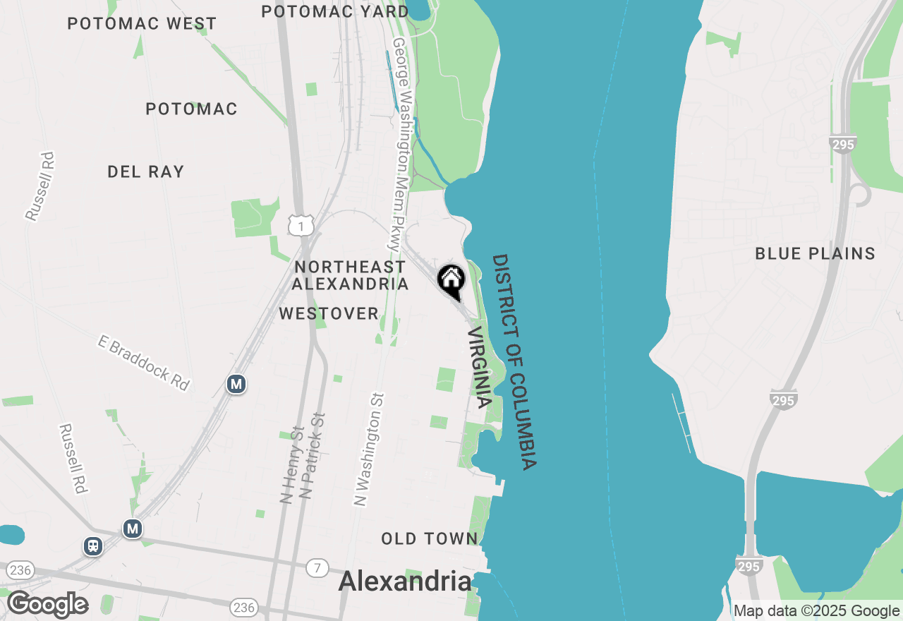 Map of 1201 N Royal Street #210, Alexandria, VA 22314