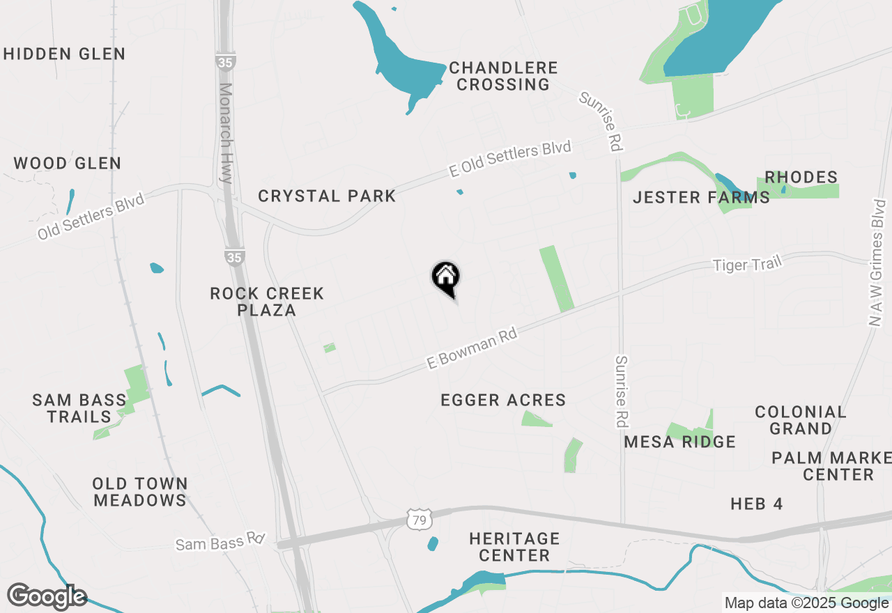 Map of 2006 Heathwood Cir, Round Rock, TX 78664
