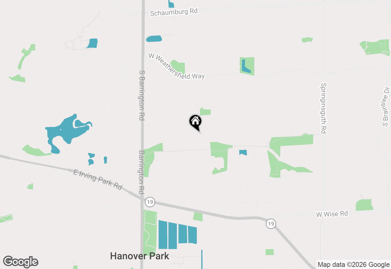 Map of 7870 Asbury Circle, Hanover Park, IL 60133