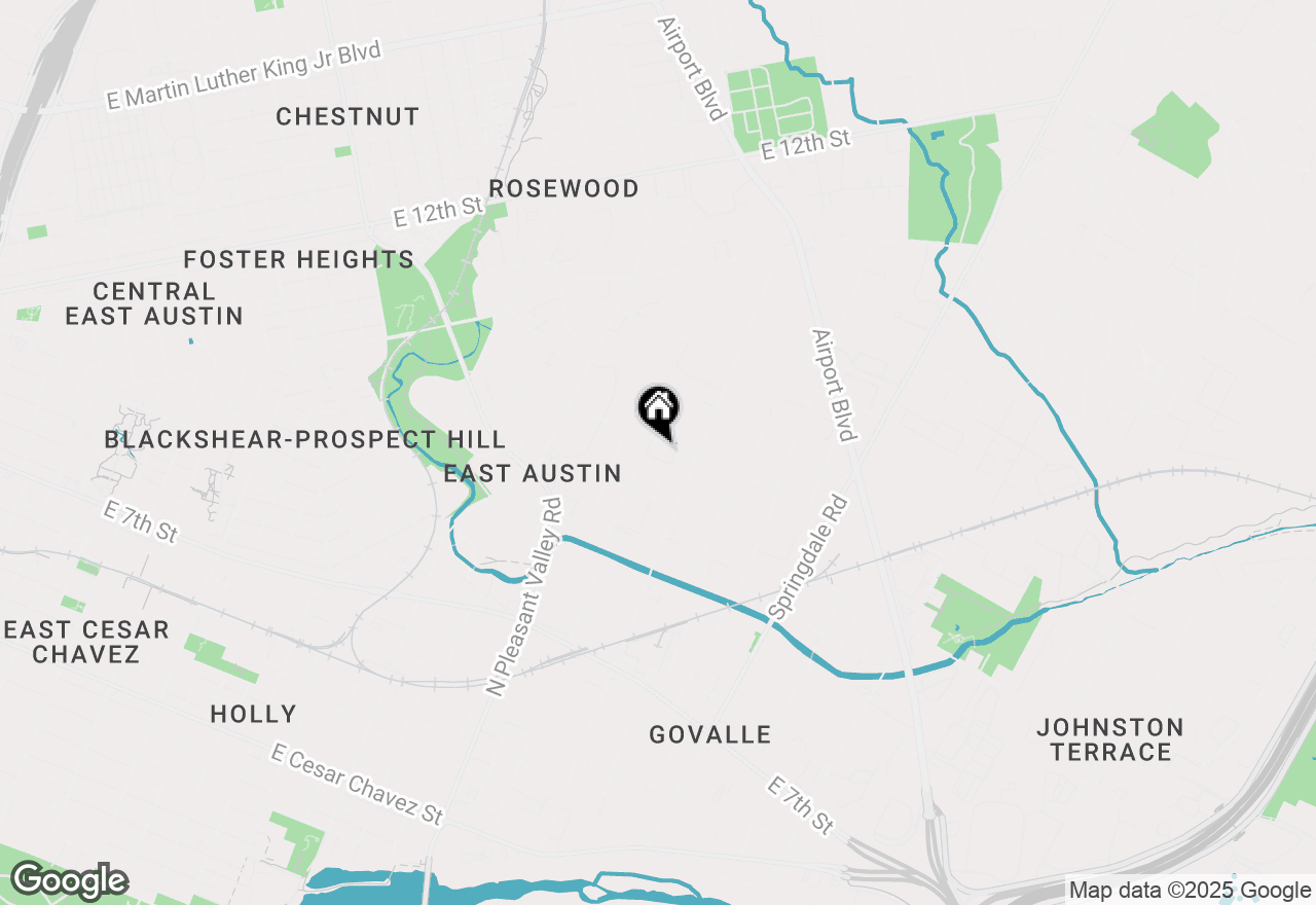 Map of 3101 Govalle Ave #210, Austin, TX 78702