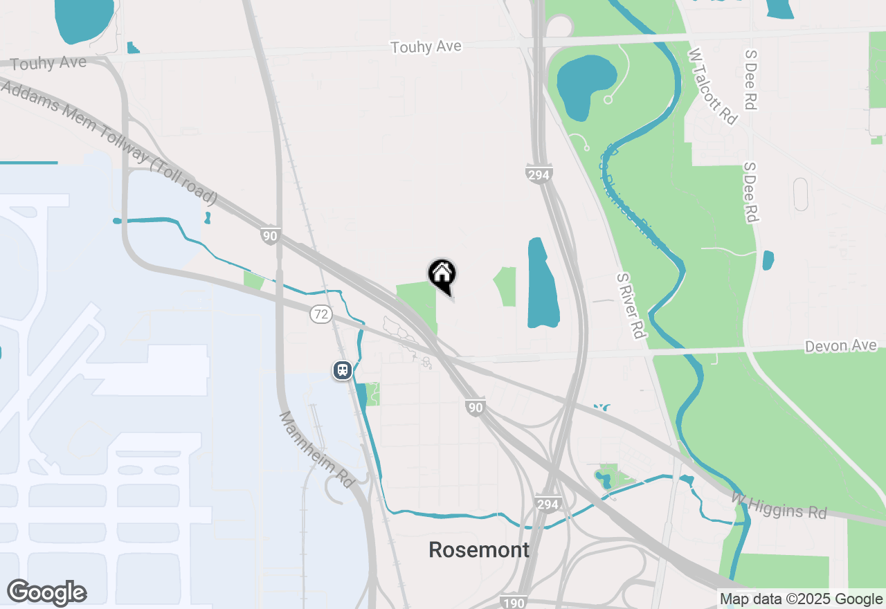 Map of 3051 S Scott Street, Des Plaines, IL 60018