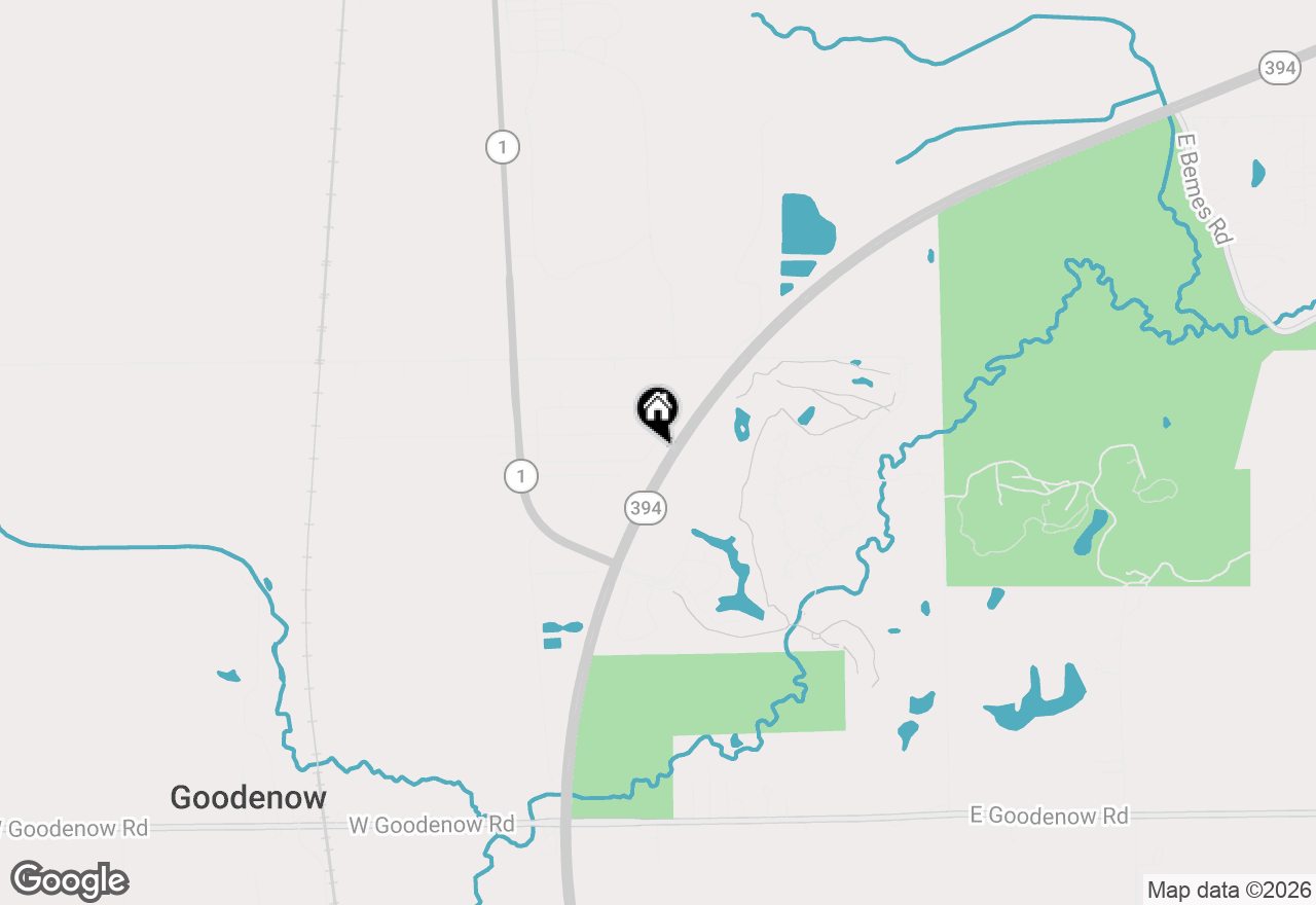 Map of 26841 S Linden Lane, Crete, IL 60417