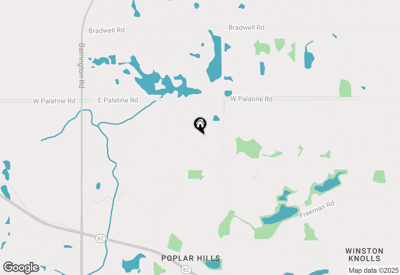 Map of 1840 Shorewood Drive, Hoffman Estates, IL 60192