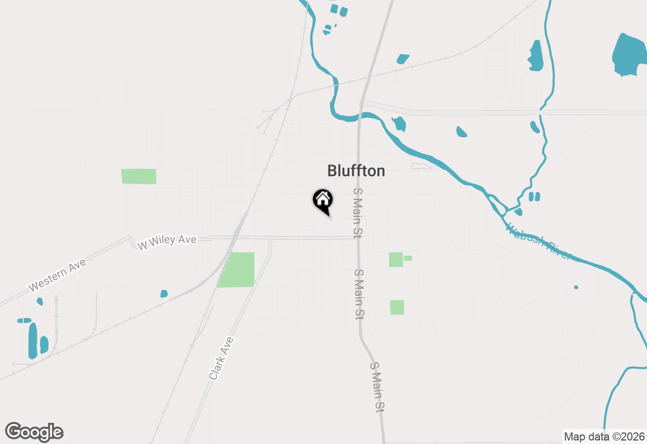 Map of 310 W Central Avenue, Bluffton, IN 46714