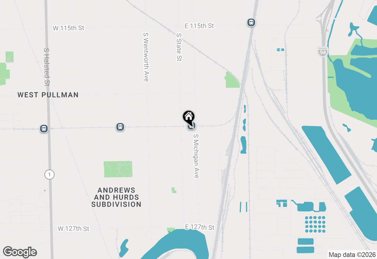 Map of 25 E 121st Street, Chicago, IL 60628