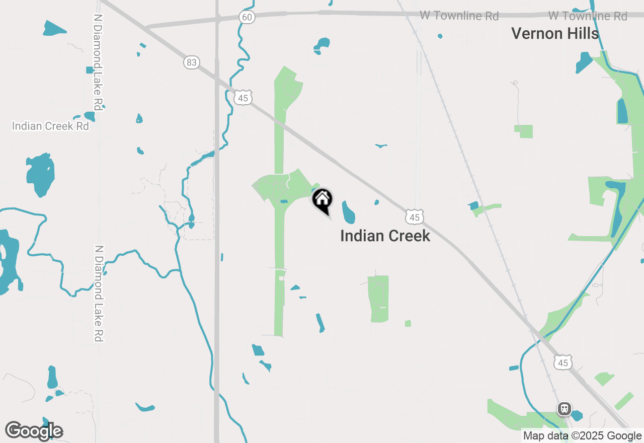 Map of 68 N Sterling Heights Road, Vernon Hills, IL 60061