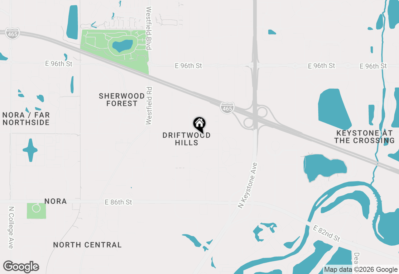 Map of 2525 E 91st Street, Indianapolis, IN 46240