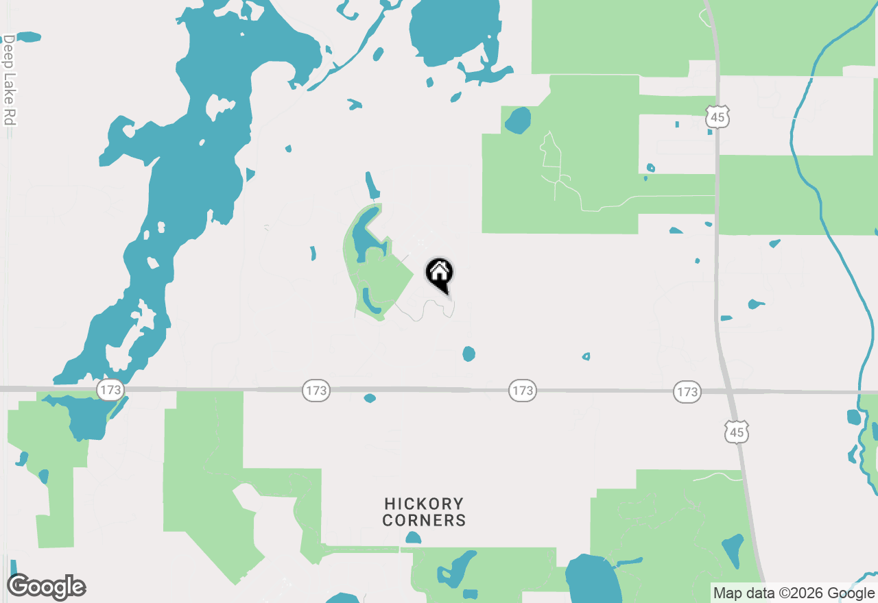 Map of 1250 Park View Drive, Antioch, IL 60002