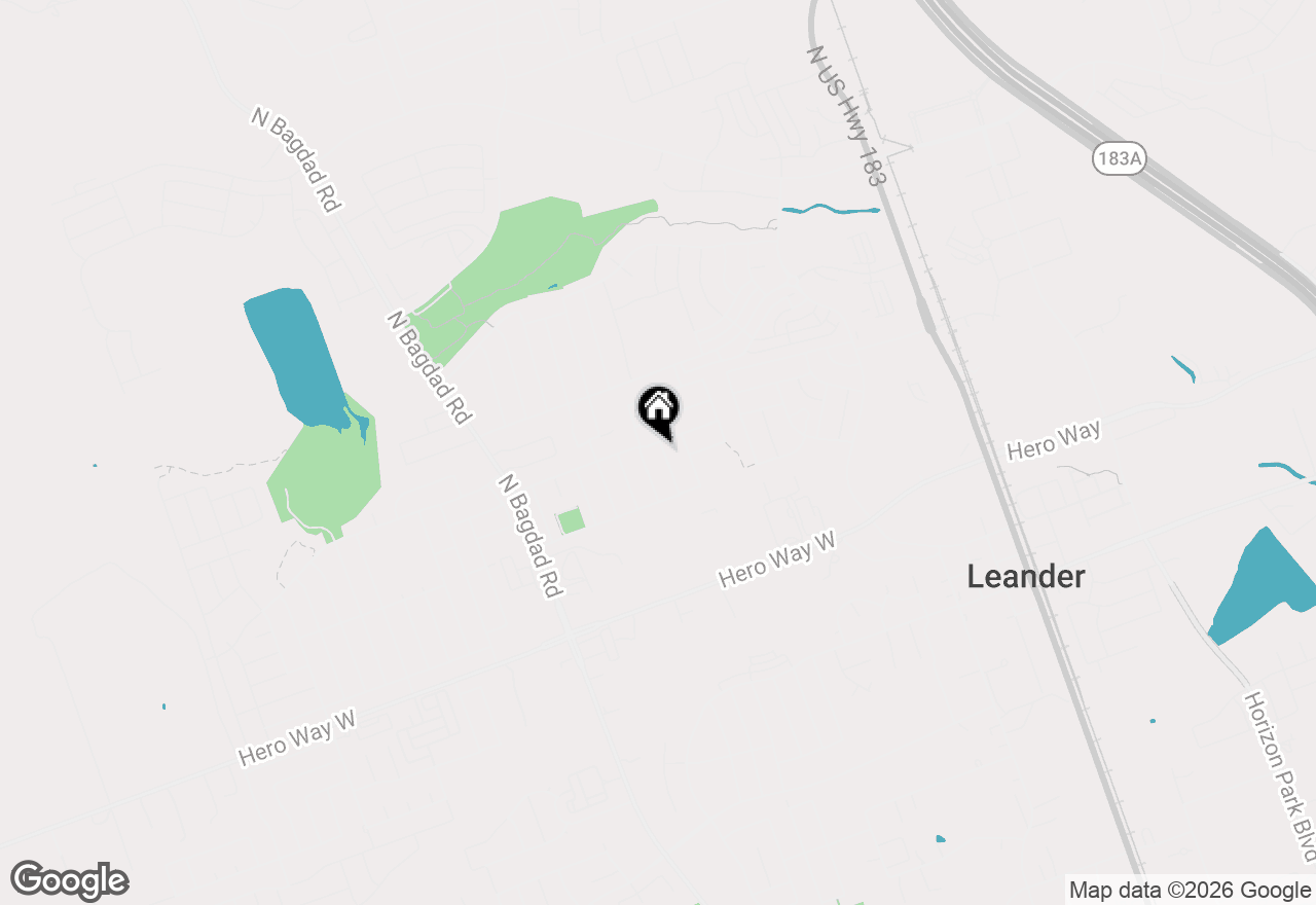 Map of 807 Camino Real Dr, Leander, TX 78641