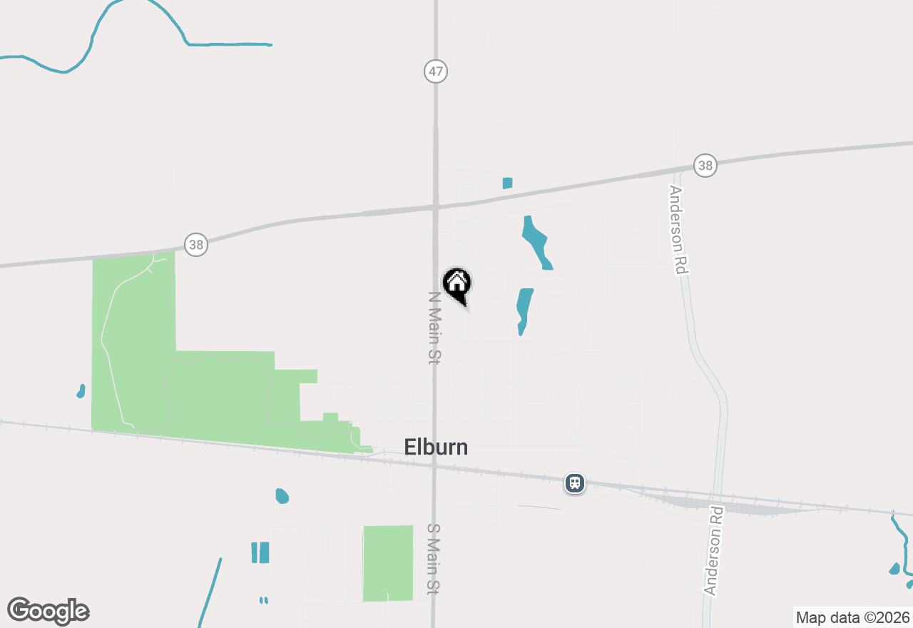 Map of 704 N First Street, Elburn, IL 60119