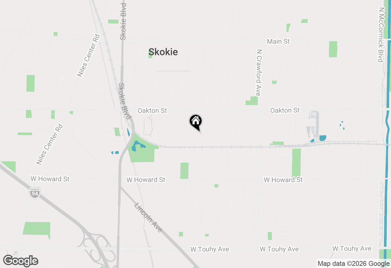 Map of 7838 Lowell Avenue, Skokie, IL 60076