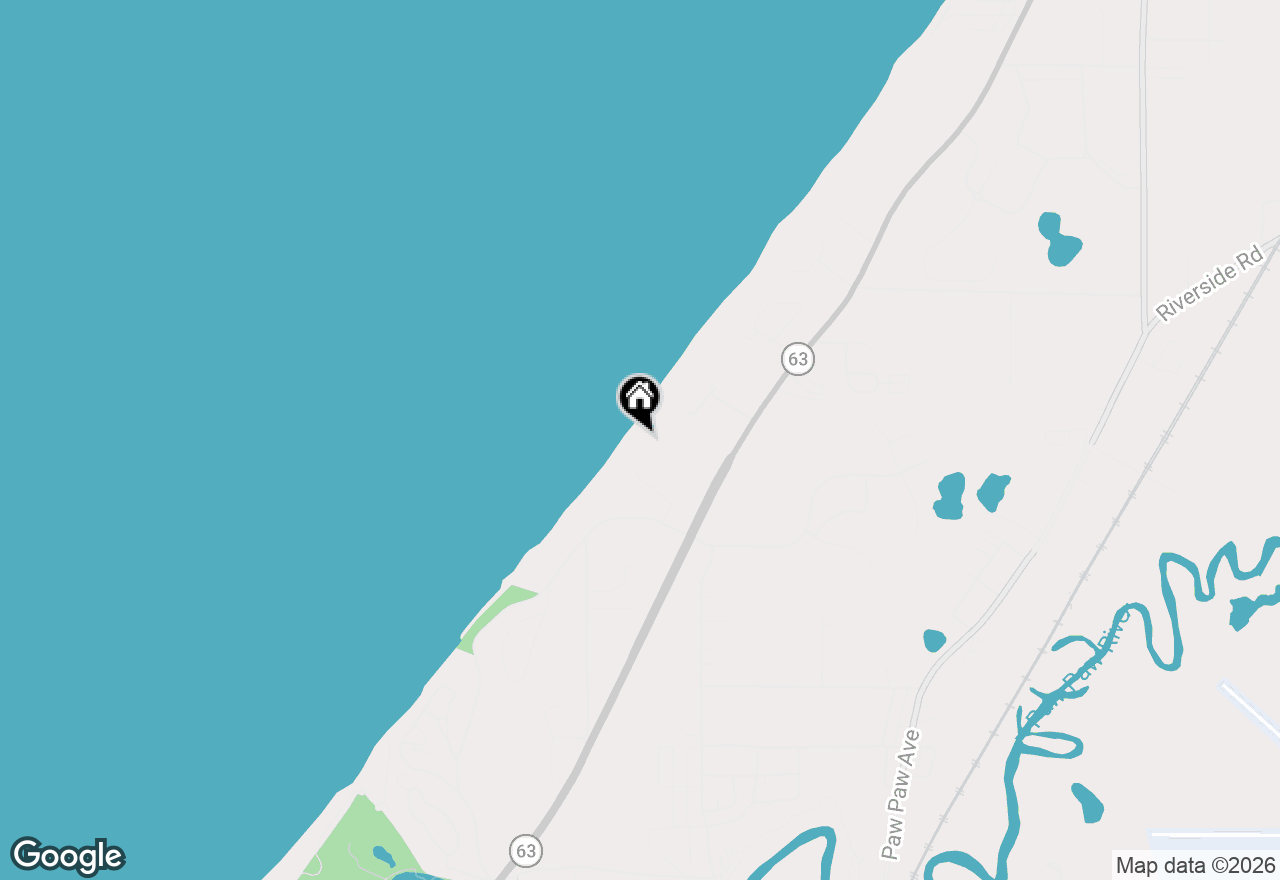 Map of 1600 Rocky Gap Road, Benton Harbor, MI 49022