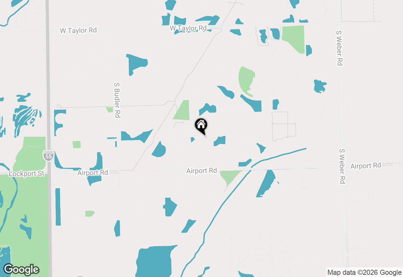 Map of 318 Zinnia Drive, Romeoville, IL 60446