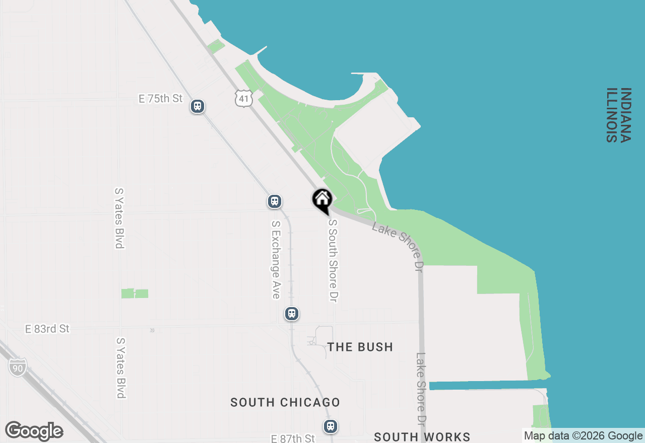 Map of 7925 S Coles Avenue, Chicago, IL 60617