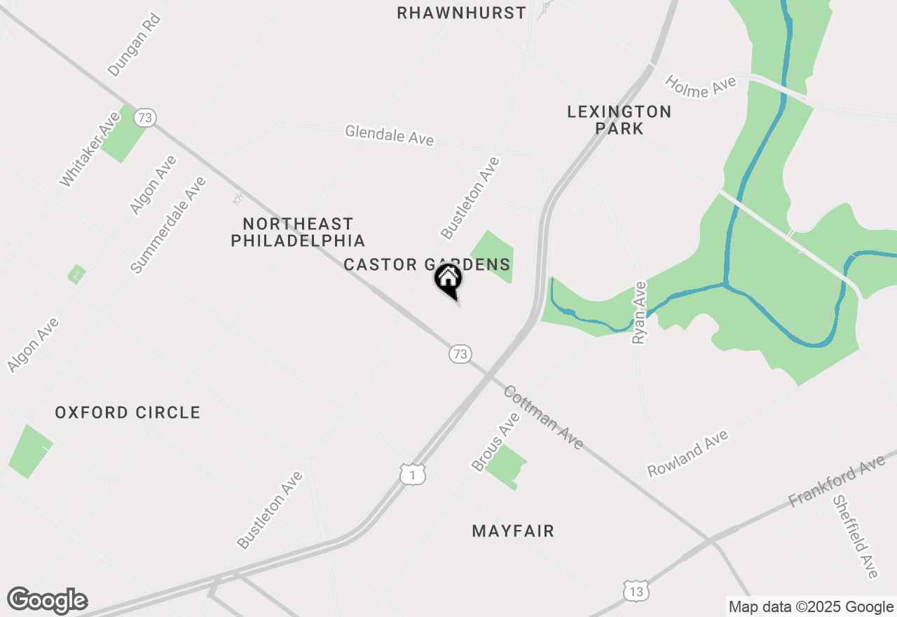 Map of 2327 Cottman Avenue #K3, Philadelphia, PA 19149