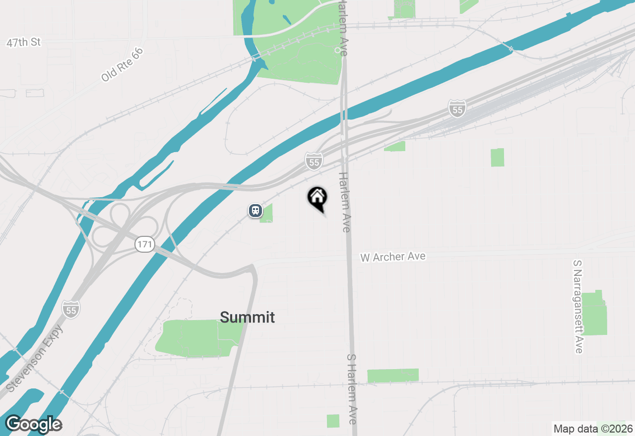 Map of 5350 S 73rd Avenue, Summit, IL 60501