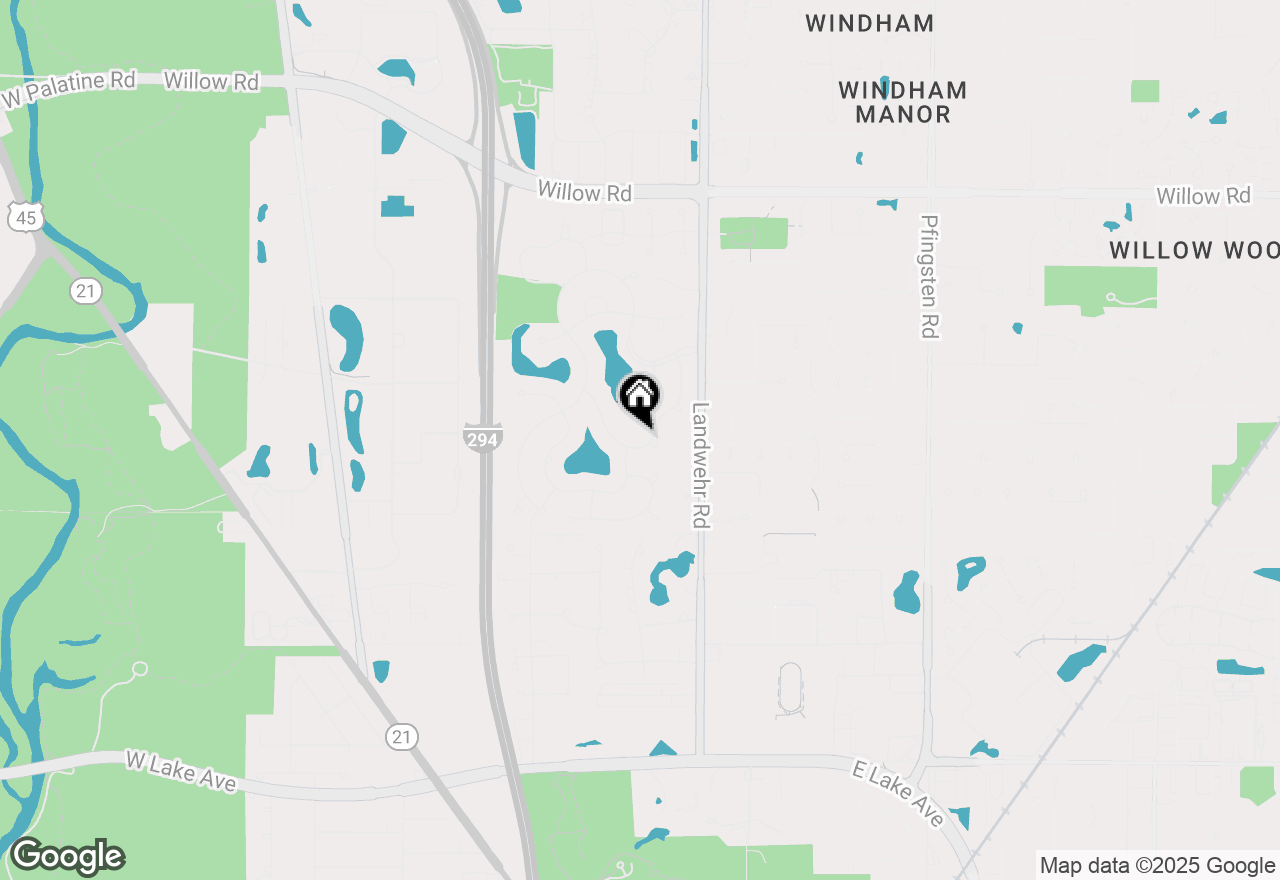 Map of 2418 Saranac Lane, Glenview, IL 60026