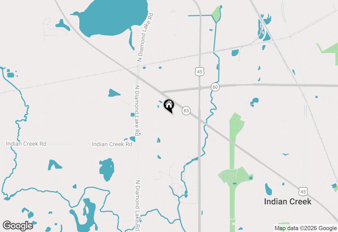 Map of 7056 Osage Road W, Long Grove, IL 60047