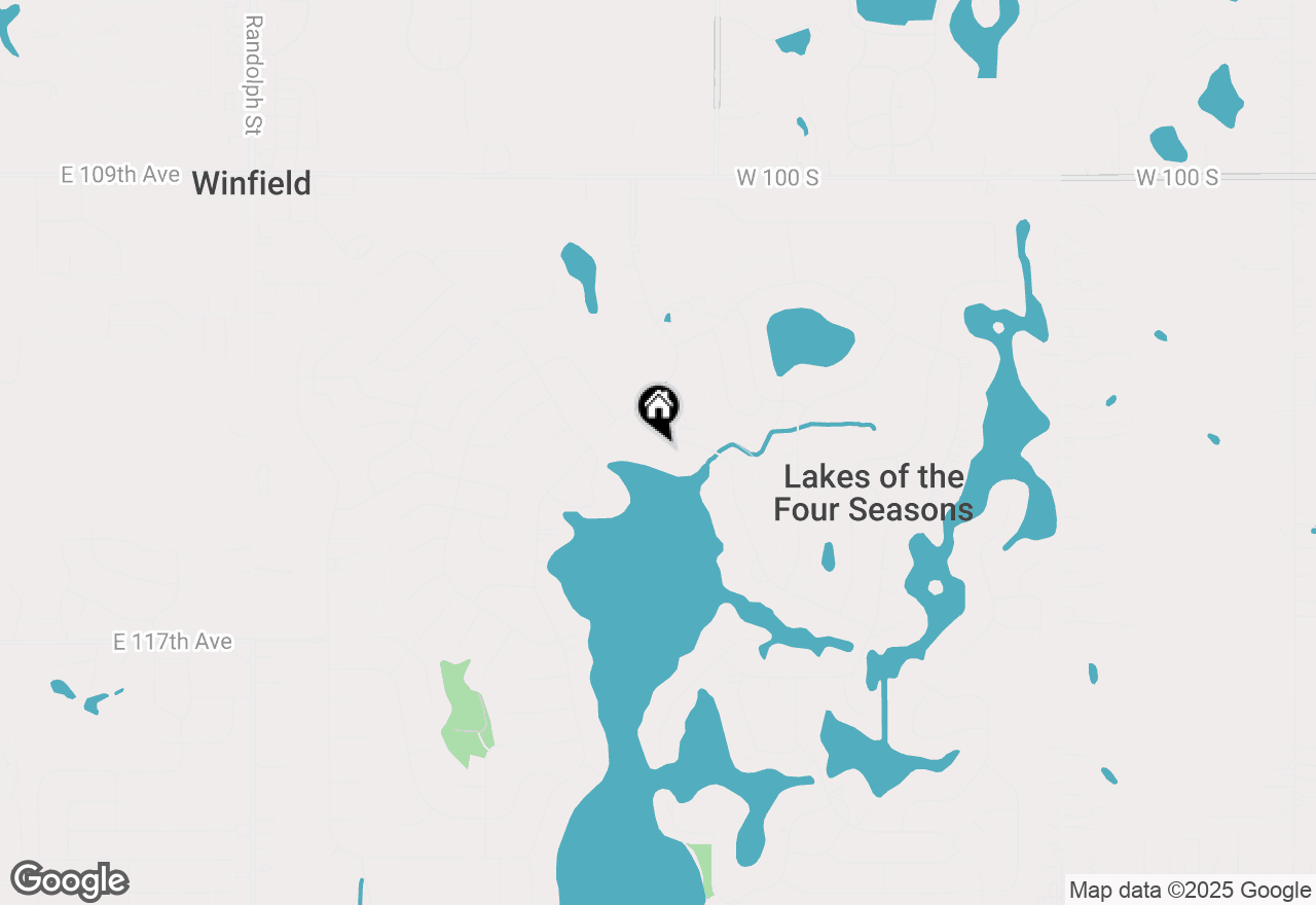 Map of 2531 E Lakeshore Drive #A 39, Crown Point, IN 46307