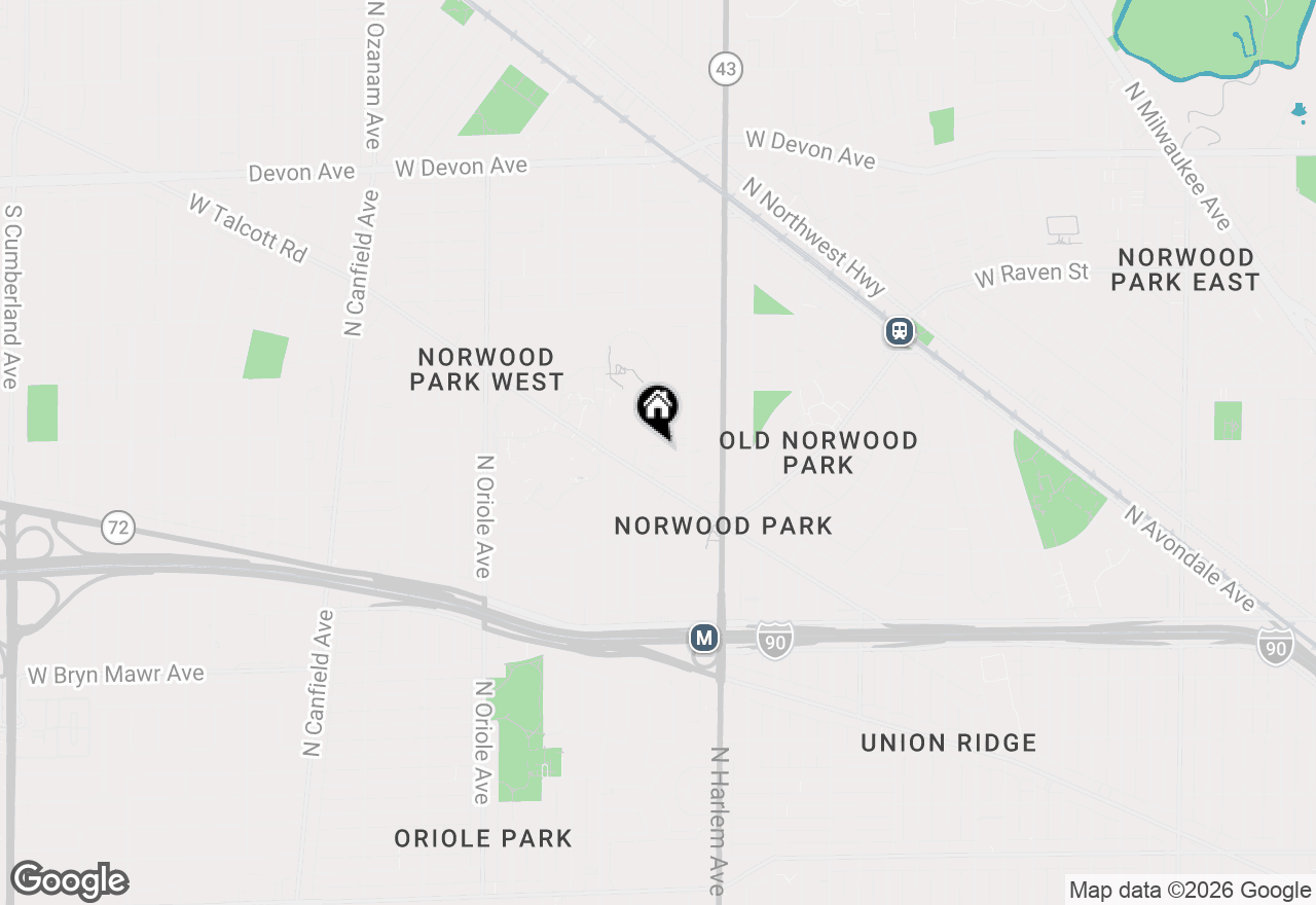 Map of (Address confidential), Chicago, Illinois 60631