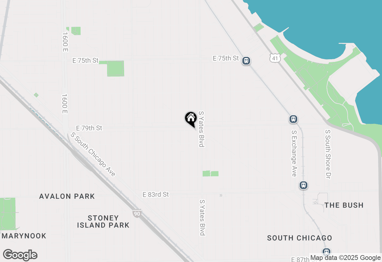 Map of 7914 S Oglesby Avenue, Chicago, IL 60617