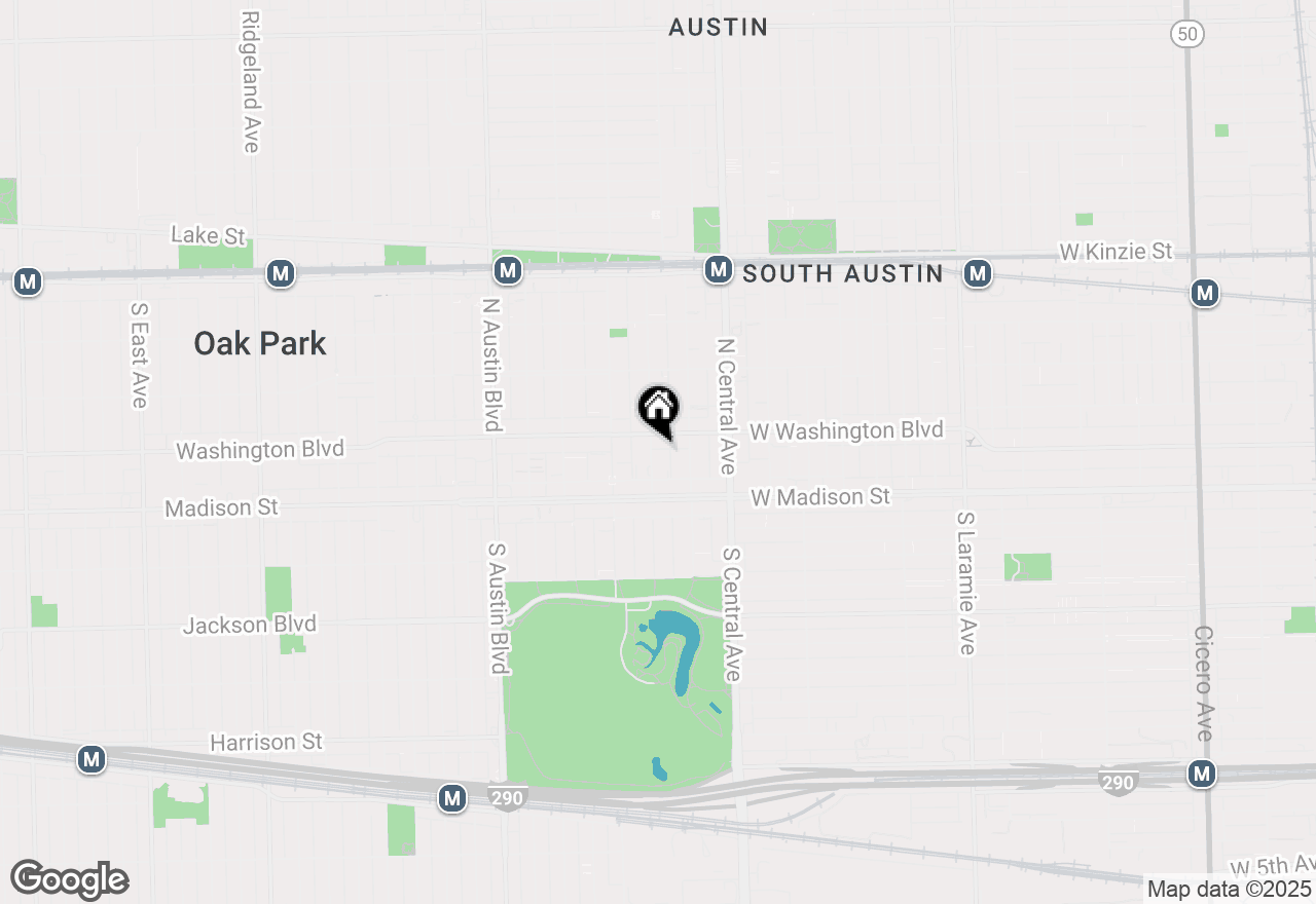 Map of 47 N Waller Avenue, Chicago, IL 60644