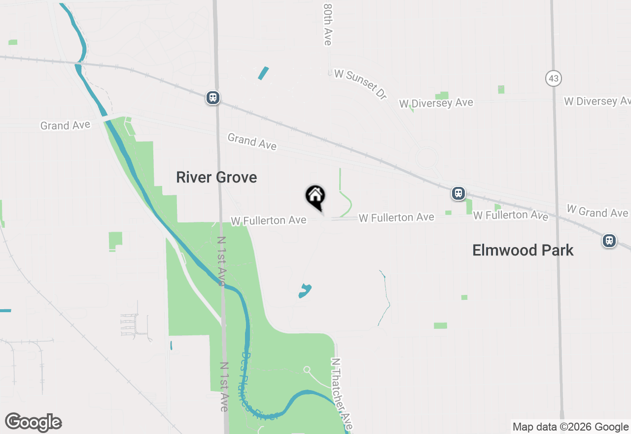 Map of 2400 Haymond Street, River Grove, IL 60171