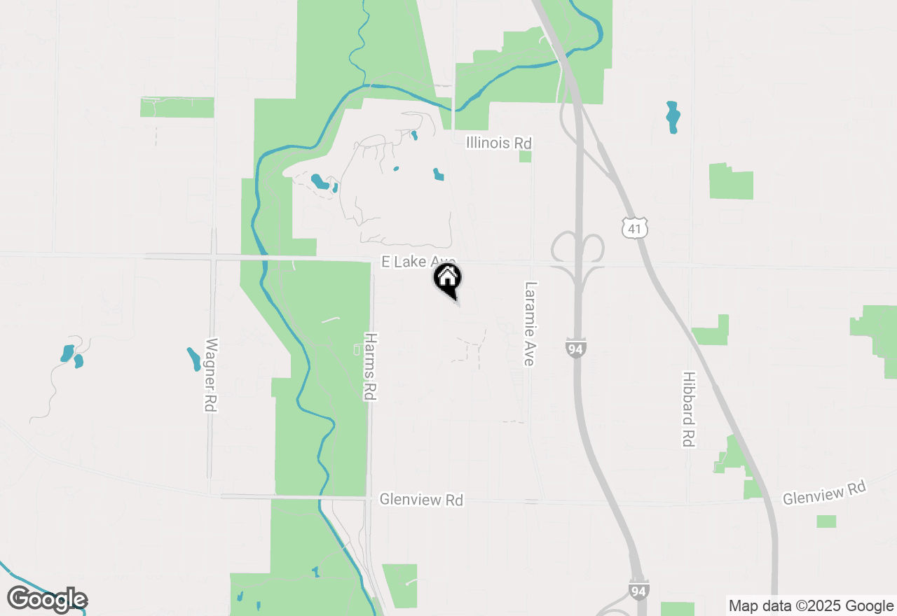 Map of 1241 Sherwood Road, Glenview, IL 60025