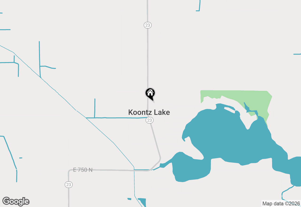 Map of 8120 N Sr 23 Road, Walkerton, IN 46574