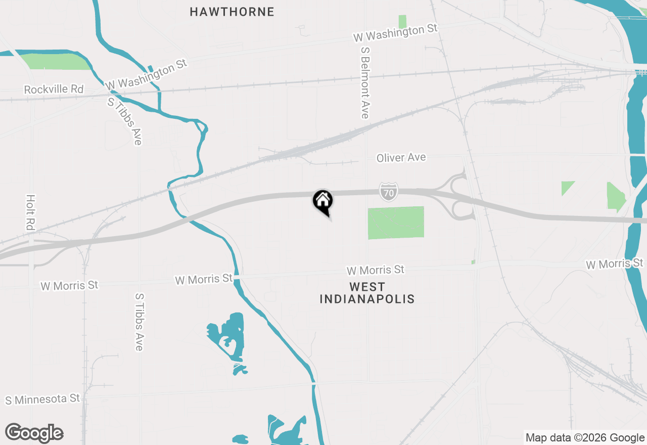 Map of 1007 S Tremont Street, Indianapolis, IN 46221