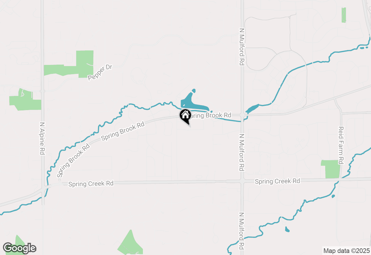 Map of 5572 Northcliffe Lane, Rockford, IL 61114